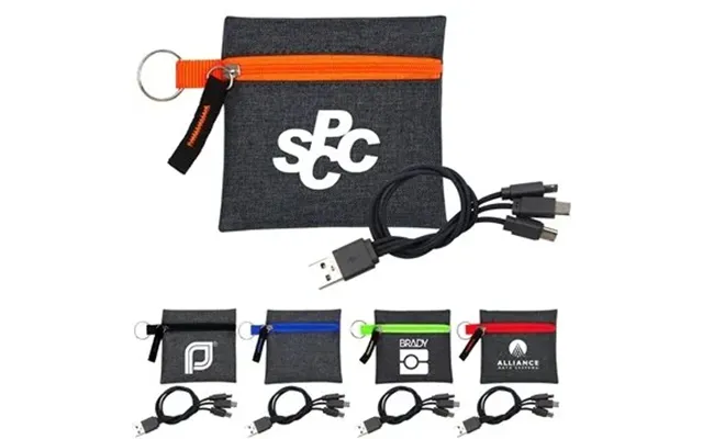 100 Promotional G Line Cable Pouch - Universal Usb & Multiple 