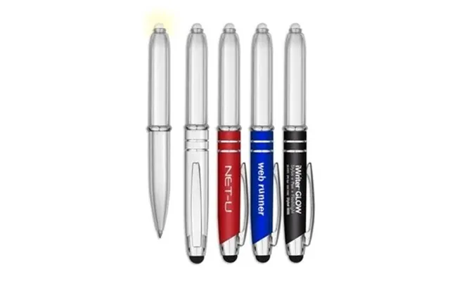 100 Promotional Iwriter Glow - Metal Stylus Pen With Led Light