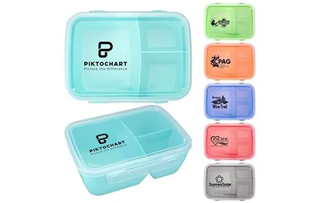 100 Promotional Lunch To Go Container - Recycled & Bpa-free