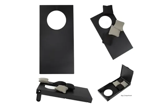 100 Promotional Mini Corn Hole Game - Storage Space