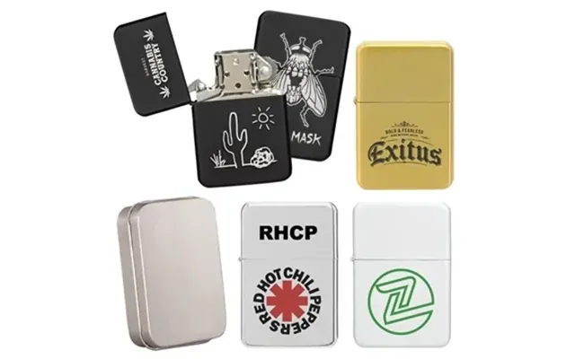 100 Promotional Oil Flip Top Wick Style Lighter Without Oil - 