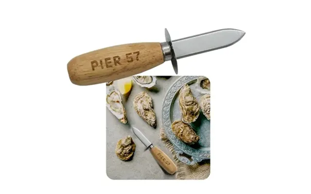 100 Promotional Oyster Knife - Ridged Blade