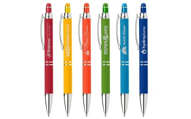 100 Promotional Phoenix Softy Brights W Stylus - Laser