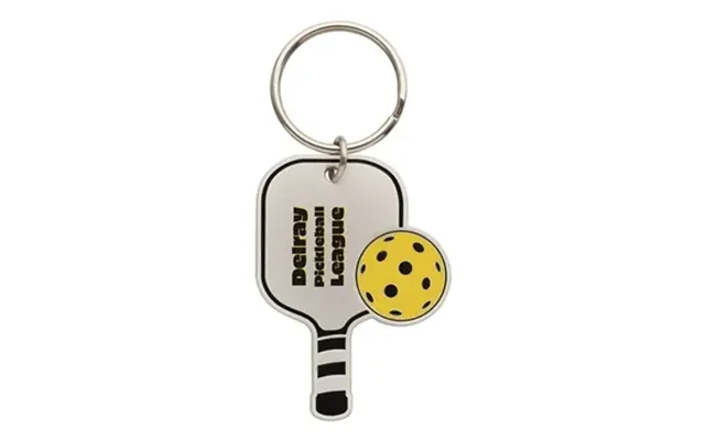 100 Promotional Pickleball Keytag - Electroplated