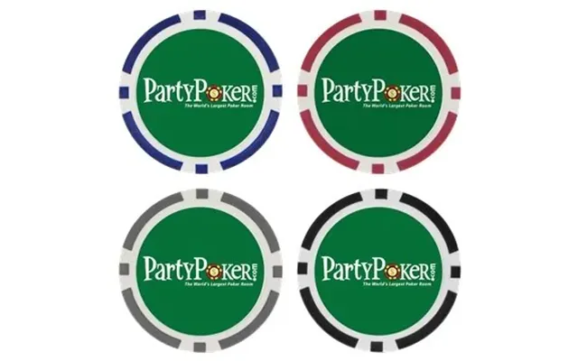 100 Promotional Poker Chip Ball Marker - Casino Size