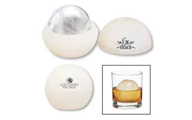 100 Promotional Silicone 2 1 2 Ice Ball Mold - Food Grade & Slow