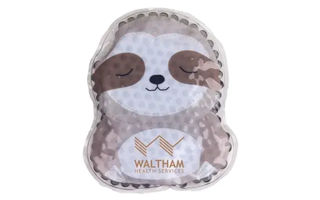 100 Promotional Sloth Aqua Pearls Hot Cold Pack - Gel Bead Filled 