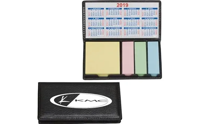 100 Promotional Sticky Note Pad - Multi-color & Calendar