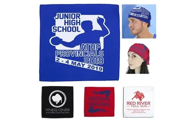 100 Promotional The Cooling Bandana Headband And Neck Wear - 