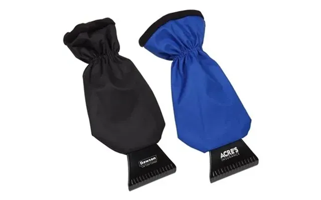 100 Promotional Warm Grip Ice Scraper - Fleece Lined
