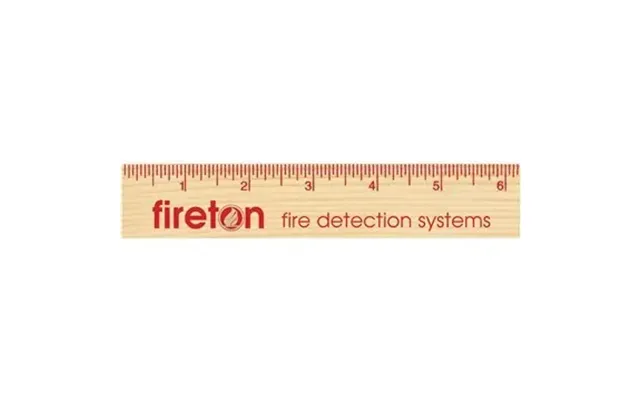 1000 Custom 6 Natural Finish Ruler - Usa Made