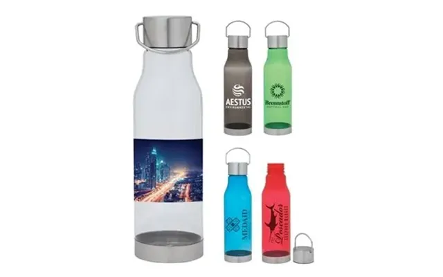 108 Customized Phoenix 20 Oz Rpet Water Bottle - Recycled & 