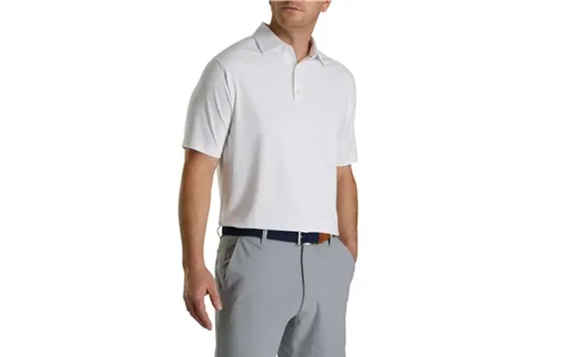 12 Custom Footjoy Men's Solid Lisle Performance Golf Polo - 