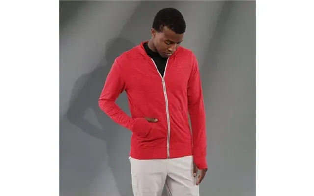 12 Custom Men's Garner Lightweight Knit Full Zip Hoodie With Thumb 