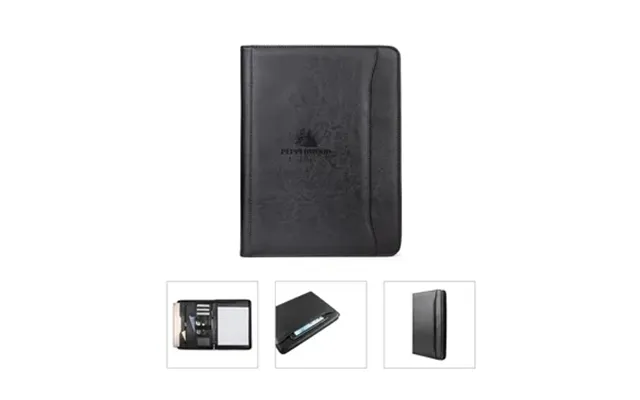 12 Customized Bugatti Letter Size Padfolio - Vegan Leather