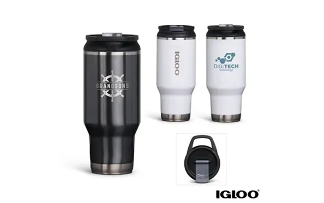 12 Customized Igloo 32 Oz Double Wall Vacuum Insulated Tumbler - 