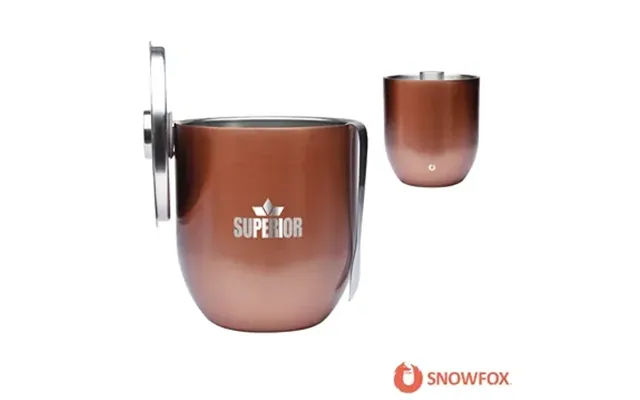 12 Customized Snowfox 3l Vacuum Insulated Ice Bucket - 48hr