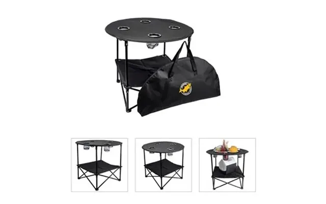 12 Promotional Calumet Portable Camping Table - Foldable & Cup 