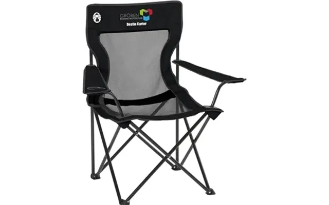 12 Promotional Coleman Mesh Quad Chair - 250lb Capacity & Cooling 