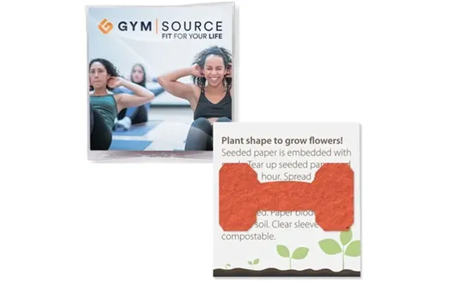 125 Custom Seeded Paper Packet - Compostable