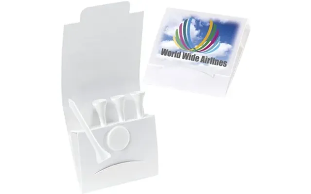 144 Custom 4-1 Golf Tee Packet - Value Pak