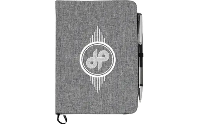 150 Custom 5 X 7 Heathered Bound Notebook - 80 Sheets