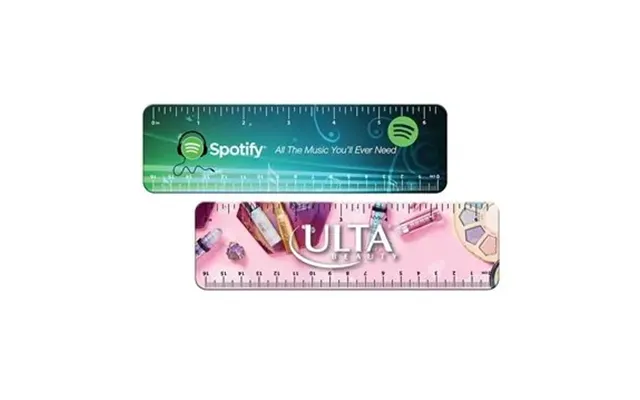 150 Custom 6 Inch Ruler Tag 6-1 4 W X 1-13 16 H - Styrene