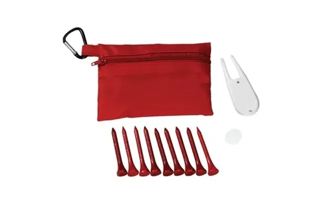150 Custom Deluxe Golf Kit In Zippered Pouch - Biodegradable Tees