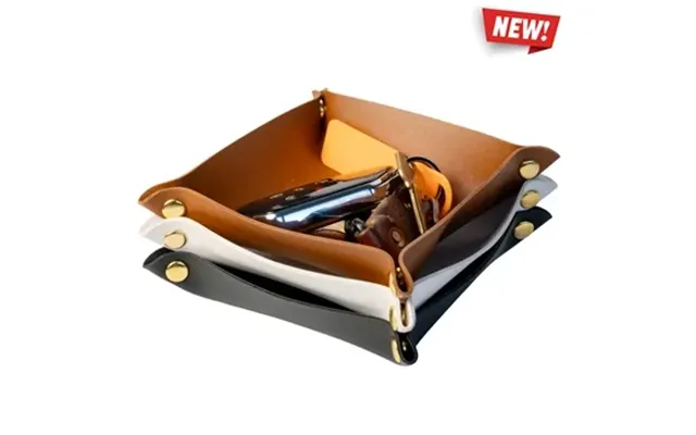 150 Custom Faux Leather Catchall Tray - Collapsible & Organizer