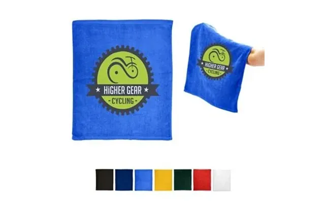 150 Custom Hemmed Cotton Rally Towel - Machine Washable