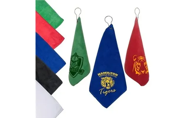 150 Custom Microfiber Golf Towel With Grommet And Hook