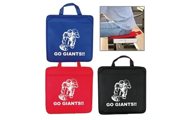 150 Custom Non-woven Stadium Cushion - Water Resistant & Foam