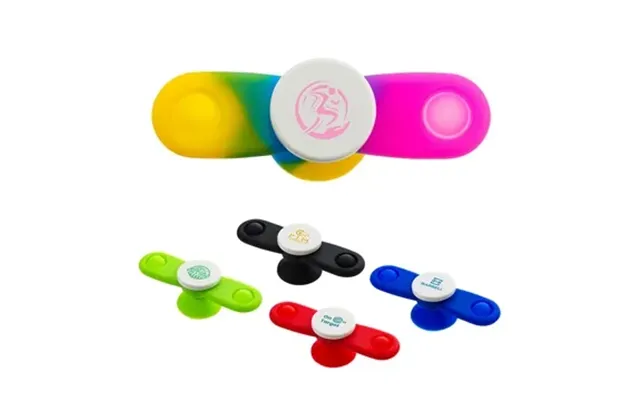 150 Custom Push Pop Propeller With Suction Cup - Abs & Silicone
