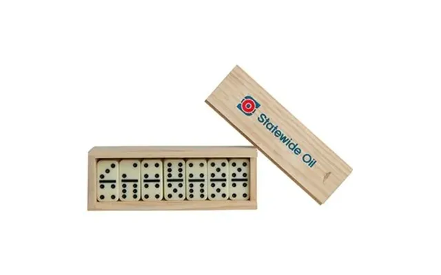 150 Custom Small Dominos In Box - Wooden Case