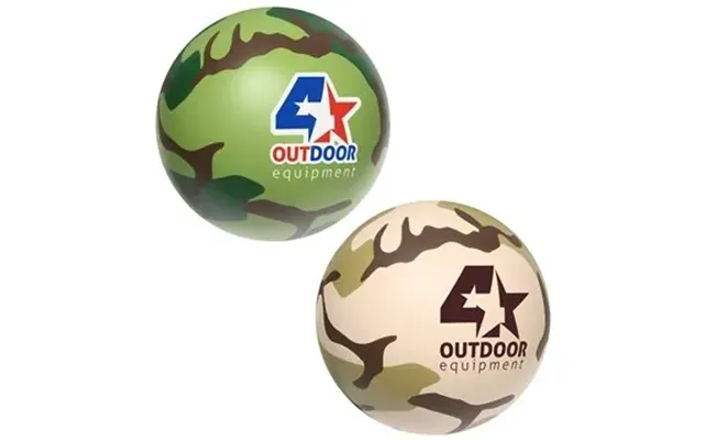 150 Customized Camouflage Stress Ball - Stress Reliever