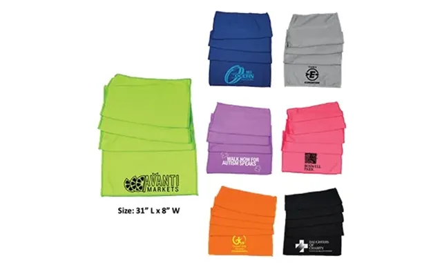 150 Customized Cooling Towel - Machine Washable