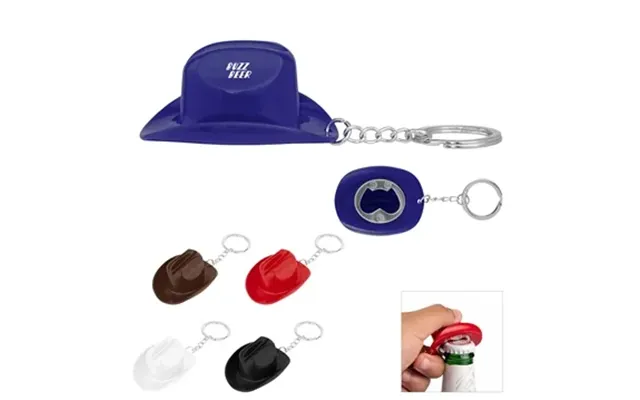 150 Customized Cowboy Hat Bottle Opener Keychain
