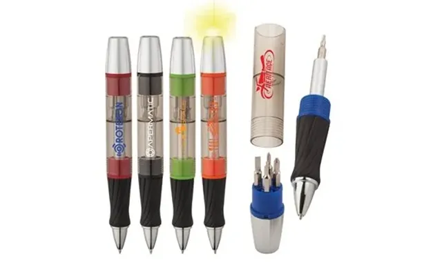 150 Customized Handy Pen 3-in-1 Tool Pen - Led Light & Screwdriver