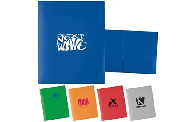 150 Customized Take-away Folder - Pp Material & Double Pockets