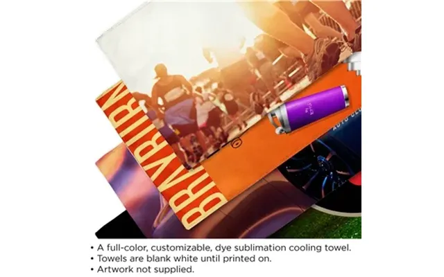 150 Customized Very Kool Cooling Towel - Sublimation