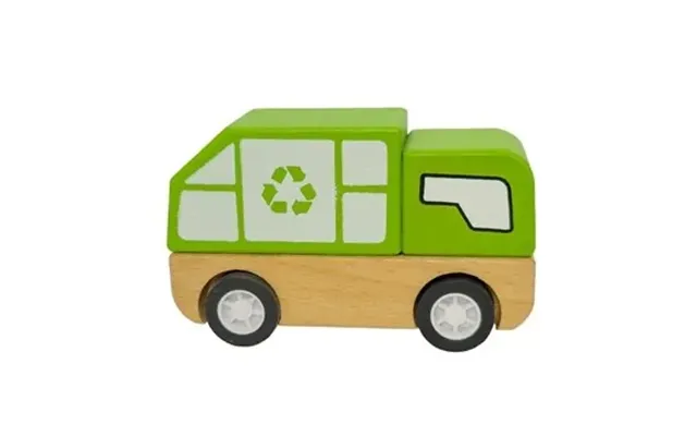 150 Customized Wooden Recycling Truck - Rolling