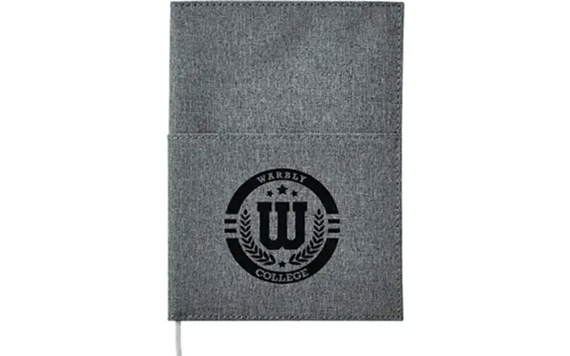 150 Promotional 5 X 7 Canvas Pocket Refillable Notebook - ..