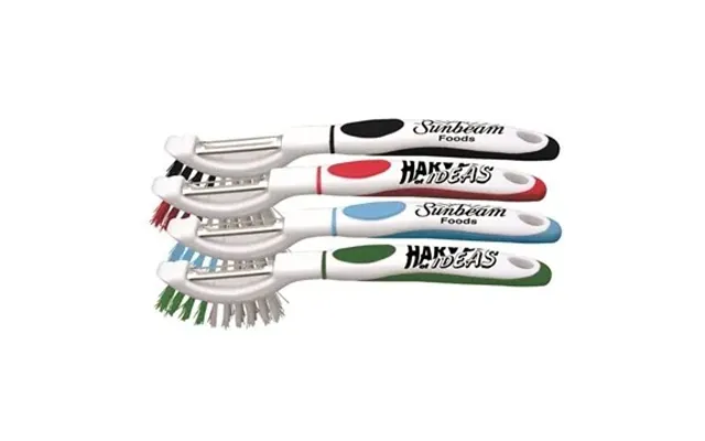 150 Promotional Brush-up Vegetable Brush & Peeler - Stainless 