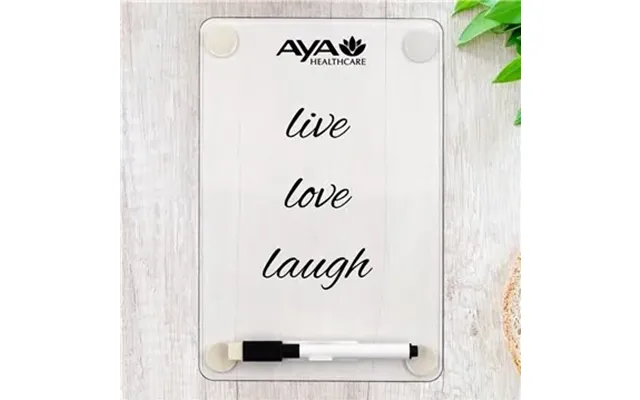 150 Promotional Clear Dry Erase Board - Adhesive Back