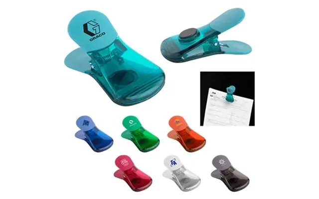 150 Promotional Contempo Magnet Clip - Translucent