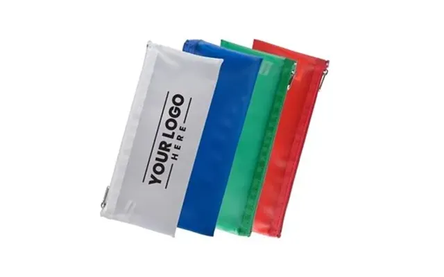 150 Promotional Frosted Pencil Pouch - Cpsia Compliant