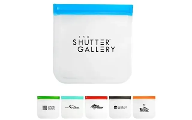 150 Promotional Reusable Sandwich Bag - Bpa Free