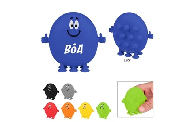 150 Promotional Smiley Push Pop Pal - Silicone & Stress Relief