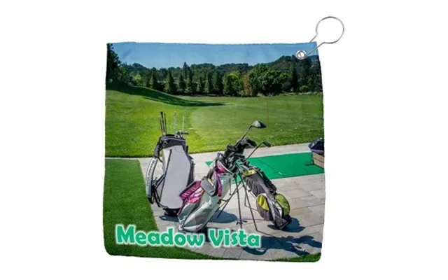150 Promotional Sublimated Golf Towel - Microfiber & Clip