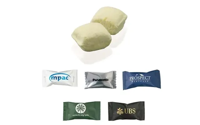 2 Promotional Buttermints - Peppermint & Individually Wrapped